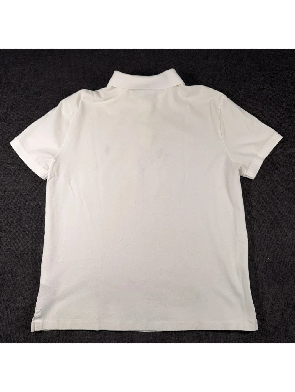 Polo Ralph Lauren Custom Slim Fit White Polo Shirt Size Large